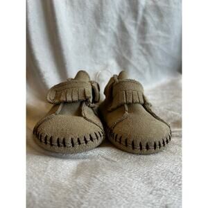 Infant 3 Minnetonka Front Strap Bootie